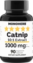MONOHERB Catnip Extract 1000 mg - 90 Vegetarian Capsules