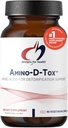 Designs for Health Amino-D-Tox - Amino Acid Detox + Liver Cleanse Support - Supplement Blend with Glycine, Calcium D Glucarate, NAC + More - Non-GMO (90 Capsules)