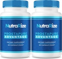 (2 Pack) Prostapure Capsules, Prostapure Advantage Prostate Supplement, Official All-Natural Advanced Formula, Maximum Strength Pills to Support Overall Health, Prosta Pure Reviews (120 Capsules)