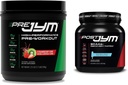 JYM Supplement Science PRE JYM 30 Servings - Strawberry Kiwi & Post-Workout with BCAA's, Glutamine, Creatine HCL, Beta-Alanine and More, Blue Arctic Freeze, 30 Servings, 22 Oz