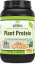 Herbal Secrets Plant Protein 2 Lb Powder | 28 Grams Protein per Serving | 6.1 Grams BCAA | Vegan Supplement | 23 Servings | Made in USA (2 Lb, Vanilla)