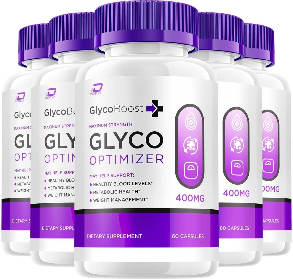 Glyco Boost Capsules, GlycoBoost Advanced Supplement, All Natural Formula to Maintain Healthy Levels, Maximum Strength Formula, Glyco Optimizer Capsules Reviews (5 Pack - 300 Capsules)