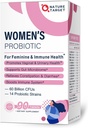 NATURE TARGET Probiotics-for-Women with Prebiotics, Cranberry and D-Mannose, 60-Billion-CFUs, Women's Probiotic for Digestive Health/Gut Health/Immune Booster