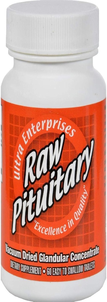 Ultra Glandulars Raw Pituitary Tablets, 60 Count