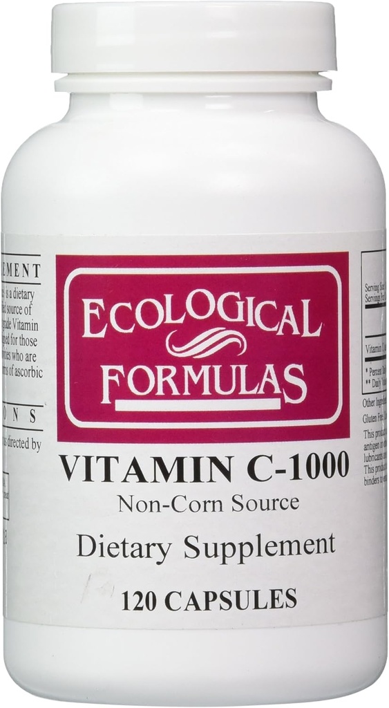 Cardiovascular Research Vitamin C-1000 capsules, 120 Count