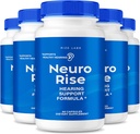 rize labs - Neuro Rise Capsules, Hearing Support Supplement, Pills to Support Healthy Hearing, Advanced Formula for Ear Health, Tinnitus & Noise Relief (300 Capsules)