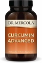 Dr. Mercola Curcumin Advanced, 90 Servings (90 Capsules), 500 mg Per Capsule, Dietary Supplement, Supports Vision Health and Mental Focus, Non-GMO