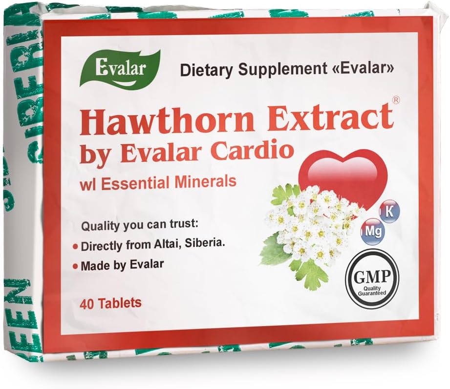 Hawthorn by Evalar Cardio 40 Tabs