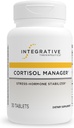 Integrative Therapeutics Cortisol Manager - Adrenal Health Support Supplement for Healthy Stress Response* - Vegan, Dairy-Free & Gluten-Free - 30 Tablets (15 Servings)