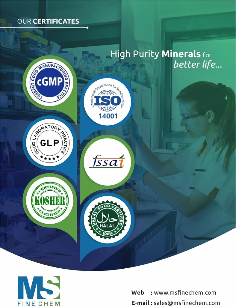 Glycine Powder - FCC/USP Glycine Supplements, Glycine 3000mg - Glycine Amino Acid, Pure & Gluten Free - 1 Kg (2.2 lb)