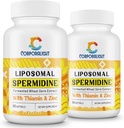 30mg Spermidine Supplement for Men & Women, High Absorption, More Potent Than Spermidine 3HCL - for Cellular Renewal, Longevity & Cognitive, Fermented Wheat Germ Extract, Pure & Natural, 120 Softgels