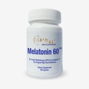 Pure Melatonin 60mg | 60 High-Dose Easy-to-Swallow Capsules | Natural Sleep Aid | Non-Habit Forming | Holistic Wellness