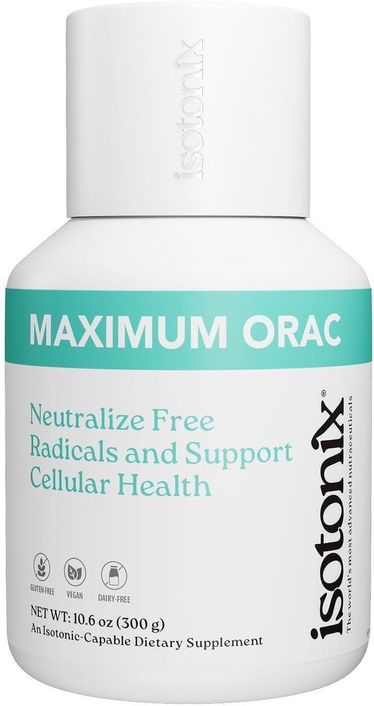 Isotonix Maximum ORAC Formula - Antioxidants with Vitamins C & E, Superfoods like Blueberries, Cranberries, Pomegranate, Moringa - Supports Immunity, Cognitive Health, and Overall Wellness 90 servings