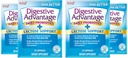 Digestive Advantage Lactose Defense - Breaks down lactose to defend against digestive upset, 32 Capsules (Pack of 4)