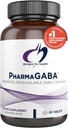 Designs for Health Chewable GABA - 200mg PharmaGABA Chewables, Fermented + Bioavailable GABA Supplement to Support Calm - Non-GMO + Gluten Free (60 Tablets)