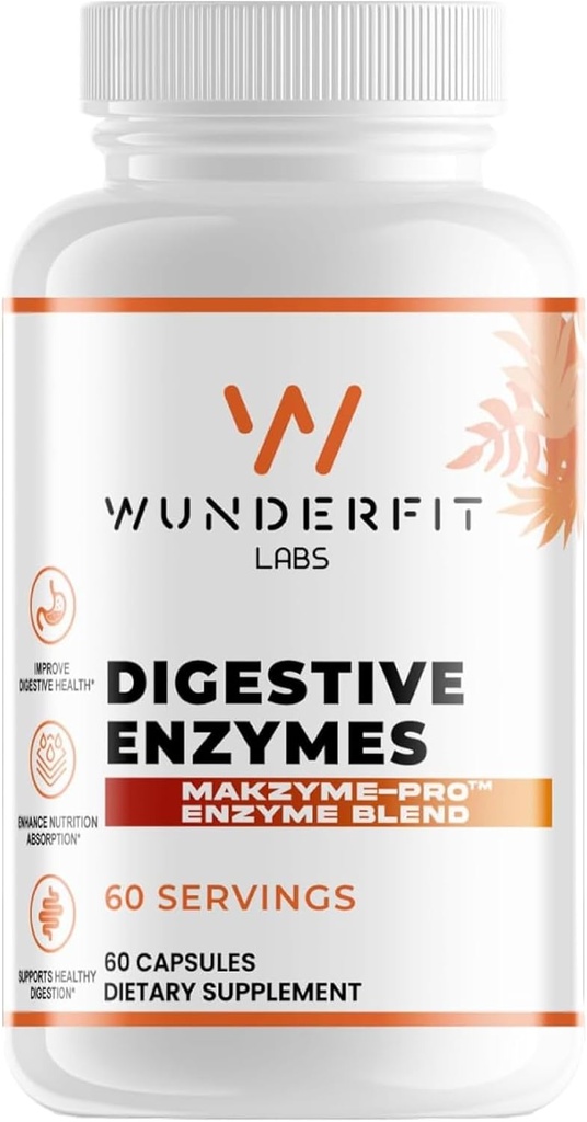 Digestive Enzymes, Capsules, 60 Servings