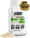 herbolab Horny Goat Weed Extract, Standardized to 10% Icariin, 250mg x 120 Capsules (AKA Epimedium Extract, Barrenwort, Bishop’s Hat, Fairy Wings, Yin Yang Huo)