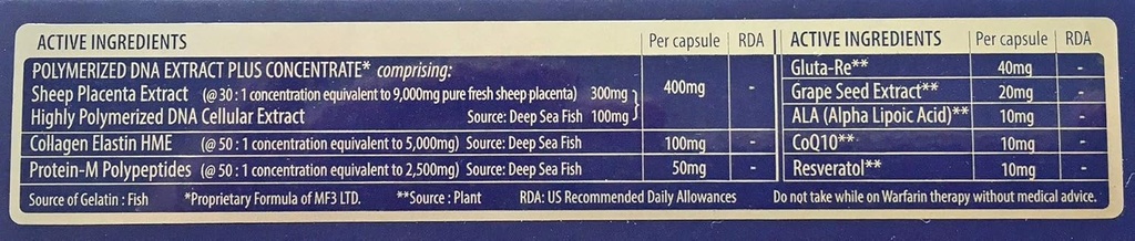 Original Swiss Placenta Softgels