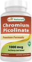 Best Naturals Chromium Picolinate 1000mcg 240 Tablets
