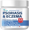 Bio-MD Psoriasis Eczema Cream, Eczema Cream for Adults, Extra Strength Control Reoccurrence, Relieve Symptom of Resistant, Effective for Seborrheic Dermatitis, Folliculitis Treatment