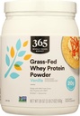365 by Whole Foods Market, Grass-Fed Whey Protein Powder, Vanilla Flavor, 18 Ounce