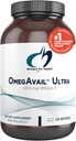 Designs for Health OmegAvail Ultra TG Fish Oil 1200mg - Triglyceride Form Omega 3 Fish Oil Supplement with DHA/EPA - No Fishy Aftertaste (120 Softgels)