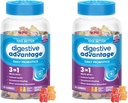 Digestive Advantage Daily Probiotic Gummies for Digestive Health, Gut Health & Immune Support, Probiotics for Men and Women (80ct) - Delicious Natural Fruit Flavor* (Pack of 2)