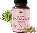 Natural Shatavari Capsules (60 Capsule) | Women Wellness Capsules | Hormonal Balance | Good for PCOD/PCOS | Restore Stamina and Energy