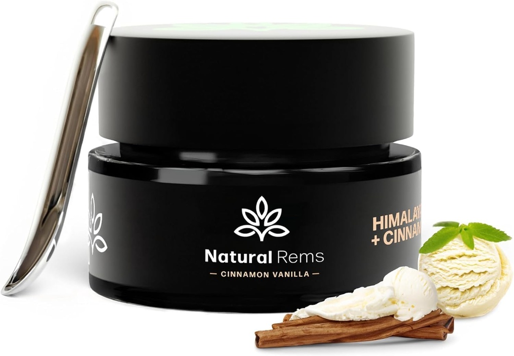 Natural Rems Cinnamon Vanilla Flavored Organic Shilajit - Pure Himalayan Organic - Pure Fulvic Acid Supplement - Shilajit Energy and Focus Supplement - Holistic Health Supplements…