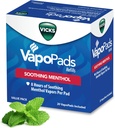 Vicks VapoPads Original Menthol Scent - Vapor Pads Refill for Vicks Humidifiers and Steam Inhalers, Scent Pads for Congestion and Cough Relief, 20-Pack, Box Color May Vary