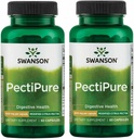Swanson PectiPure Modified Citrus Pectin-Supports Digestive Health and Cellular Health-Delivers Minimum of 82% Galacturonic Acid-Natural Wellness Supplement (60 Capsules, 600mg Each) 2 Pack