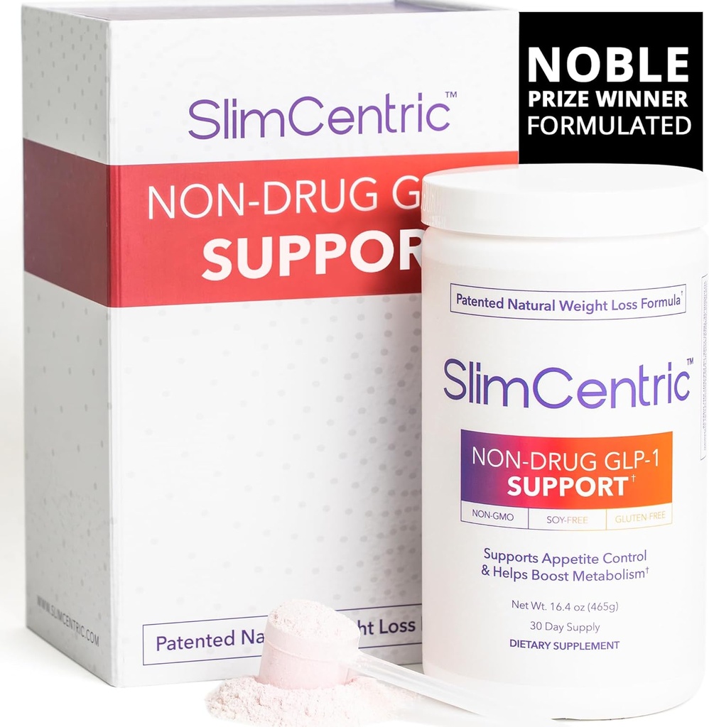 Naturally Support GLP-1 Production - Safe, Effective Wellness Support - Supports a Healthy Metabolism & Lean Muscle Mass - Made in USA | Non-GMO, Cruelty-Free Formula (30 Day Supply)