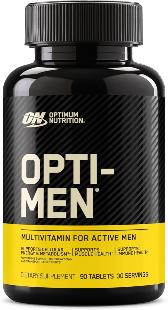 Optimum Nutrition Opti-Men Multivitamin Tablets Pack of 90 (Packaging May Vary)