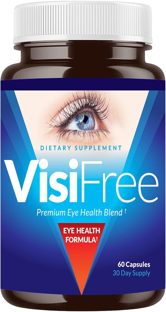 Eye Supplements for Adults - Best Capsules for Eye Health - Includes Vitamin & Mineral for Healthy Clear Vision - Capsules for Eyesight Improvement - 1 Pack