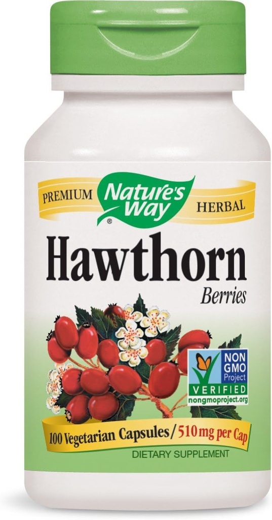 Hawthorn Berries 100 Capsules (Pack of 2)