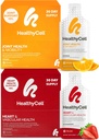 Healthycell Heart & Vascular Health + Joint Health & Mobility Supplements for Men & Women Bundle
