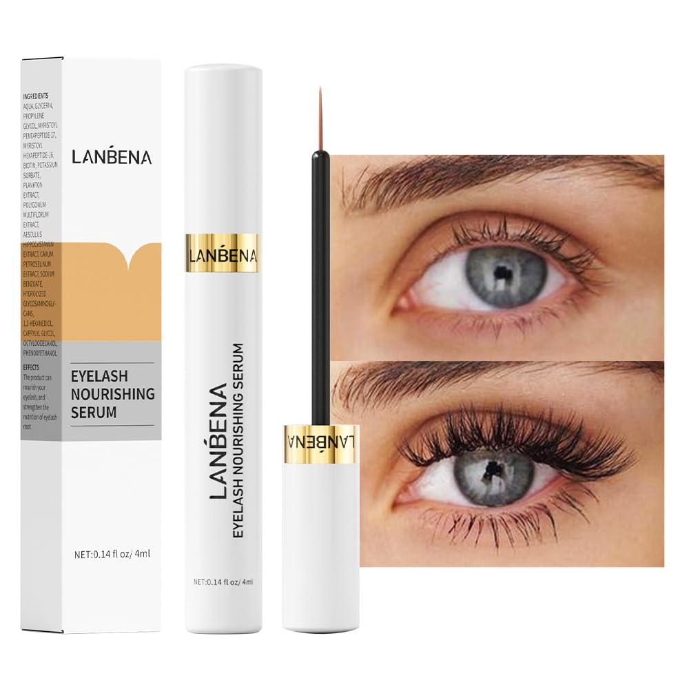LANBENA Eyelash Growth Serum, Advanced Eyelash Treatment (Eyelash Growth Serum - A)