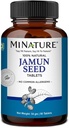 minature Jamun Seed Tablets| 90 Tablets |Natural Daily Use Formula| Vegan