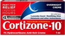 Cortizone-10 Maximum Strength Overnight Itch Relief Cream, 1% Hydrocortisone, Fast-Acting, Lavender Scented Anti-Itch Cream for Bug Bites, Rash, Eczema, Psoriasis, Poison Ivy, Oak, Sumac, 1 oz