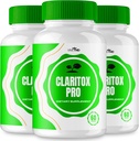 VIVE MD Claritox Pro for Vertigo Capsules, Claritox Pro for Vertigo Reviews, ClaritoxPro for Vertigo Support Supplement, Maximum Strength Nootropic Dietary Formula Pills (3 Pack)