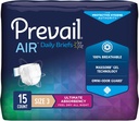 Prevail Breezers 360 Incontinence Briefs, Ultimate Absorbency, Size 3, 15 Count (Pack of 4)