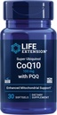 Life Extension Super Ubiquinol CoQ10 with PQQ, coenzyme Q10, pyrroloquinoline Quinone, Heart Health Supplement, Maximum Absorption, 100 mg, Non-GMO, Gluten-Free, 30 softgels