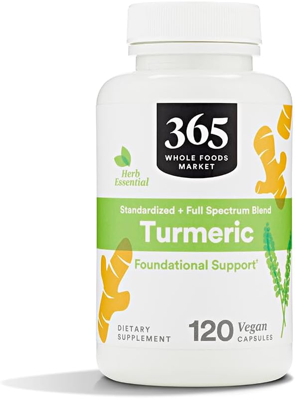 365 by Whole Foods Market, Turmeric, 120 Count