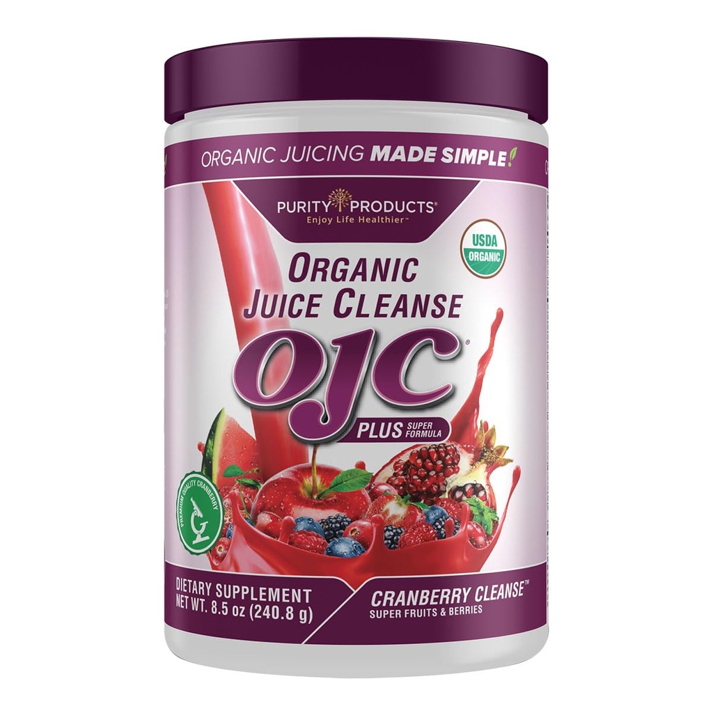 Certified Organic Juice Cleanse - OJC Plus - Cranberry Cleanse,8.49OZ/240.8g