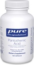 Pure Encapsulations Pantothenic Acid | Hypoallergenic Supplement Supports Cellular Energy Production, Adrenal and Cardiovascular Health | 120 Capsules
