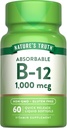 Nature's Truth Vitamin B12 | 1000 mcg | 60 Softgels | Non-GMO & Gluten Free Supplement