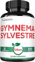 1000mg Gymnema Sylvestre Supplements - 210 Capsules - Gymnema Extract 20:1 with Berberine HCl, Quercetin & More - Support for Immune, Digestive Health & Body Management