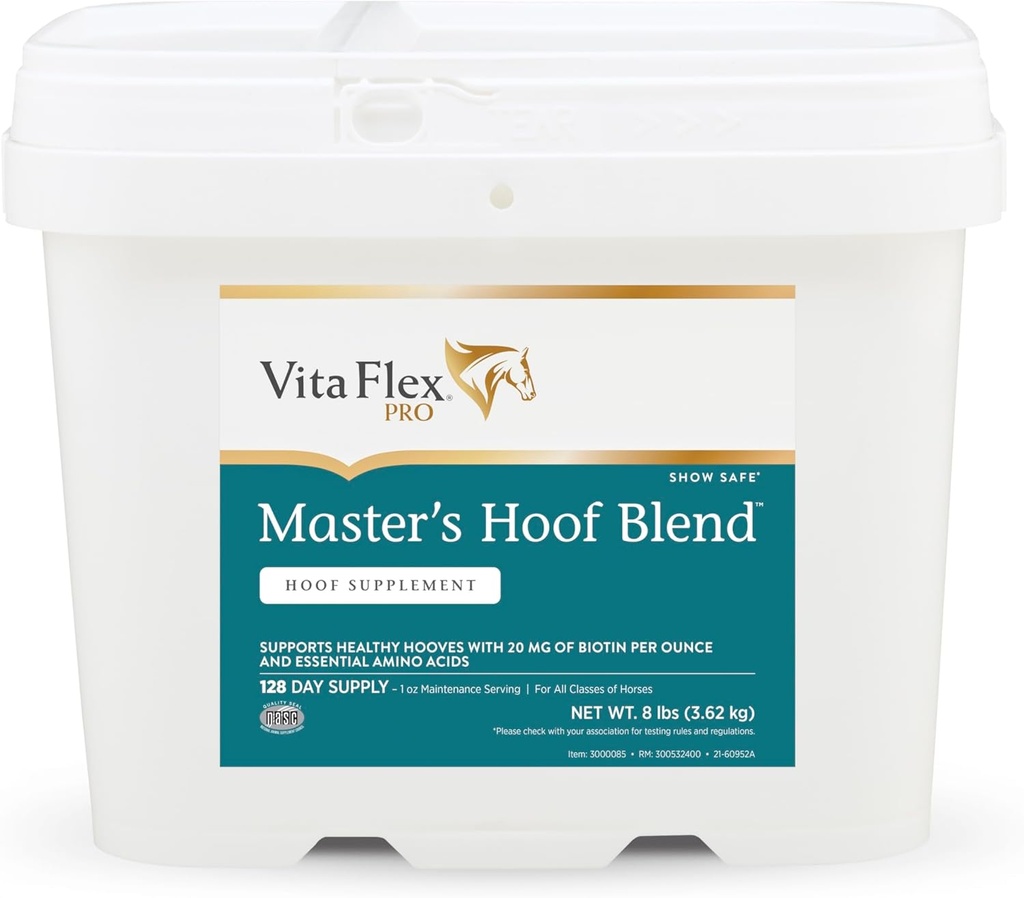 Farnam Vita Flex Master's Hoof Blend hoof health formula, 128 Day Supply, 8 lb