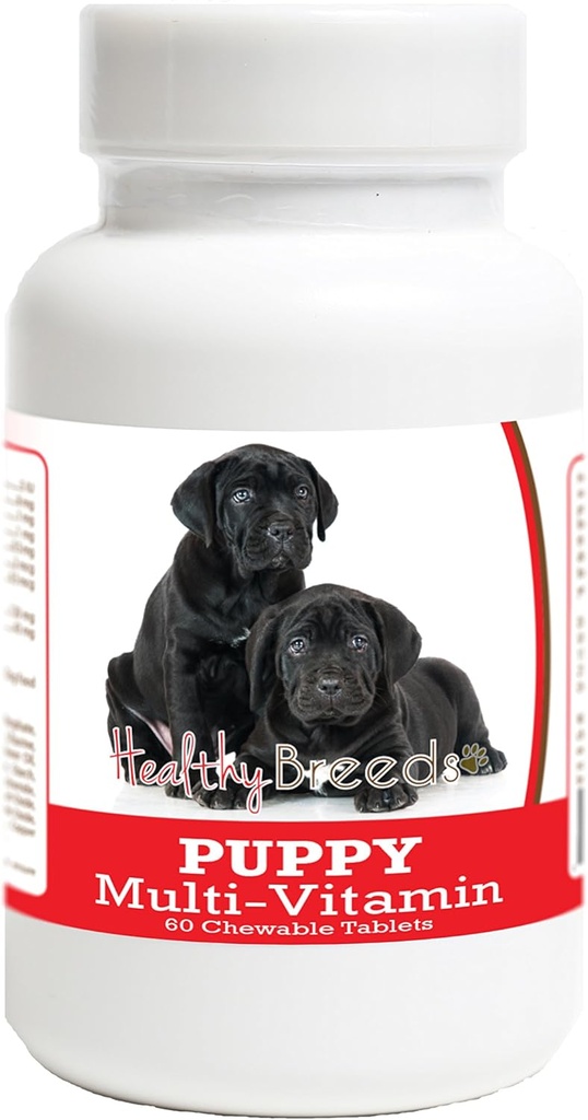 Healthy Breeds Cane Corso Puppy Dog Multivitamin Tablet 60 Count