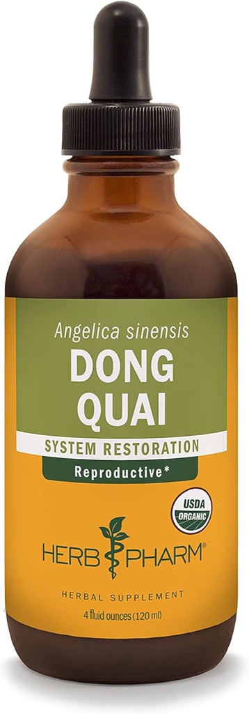Herb Pharm Dong Quai Liquid Extract for Female Reproductive System Support - 4 Ounce